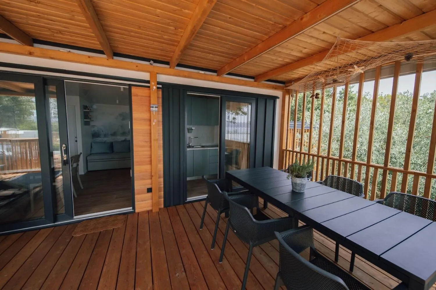 Semesterbostad Villa Roman - Mobile Homes With Pool Selce Kroatien